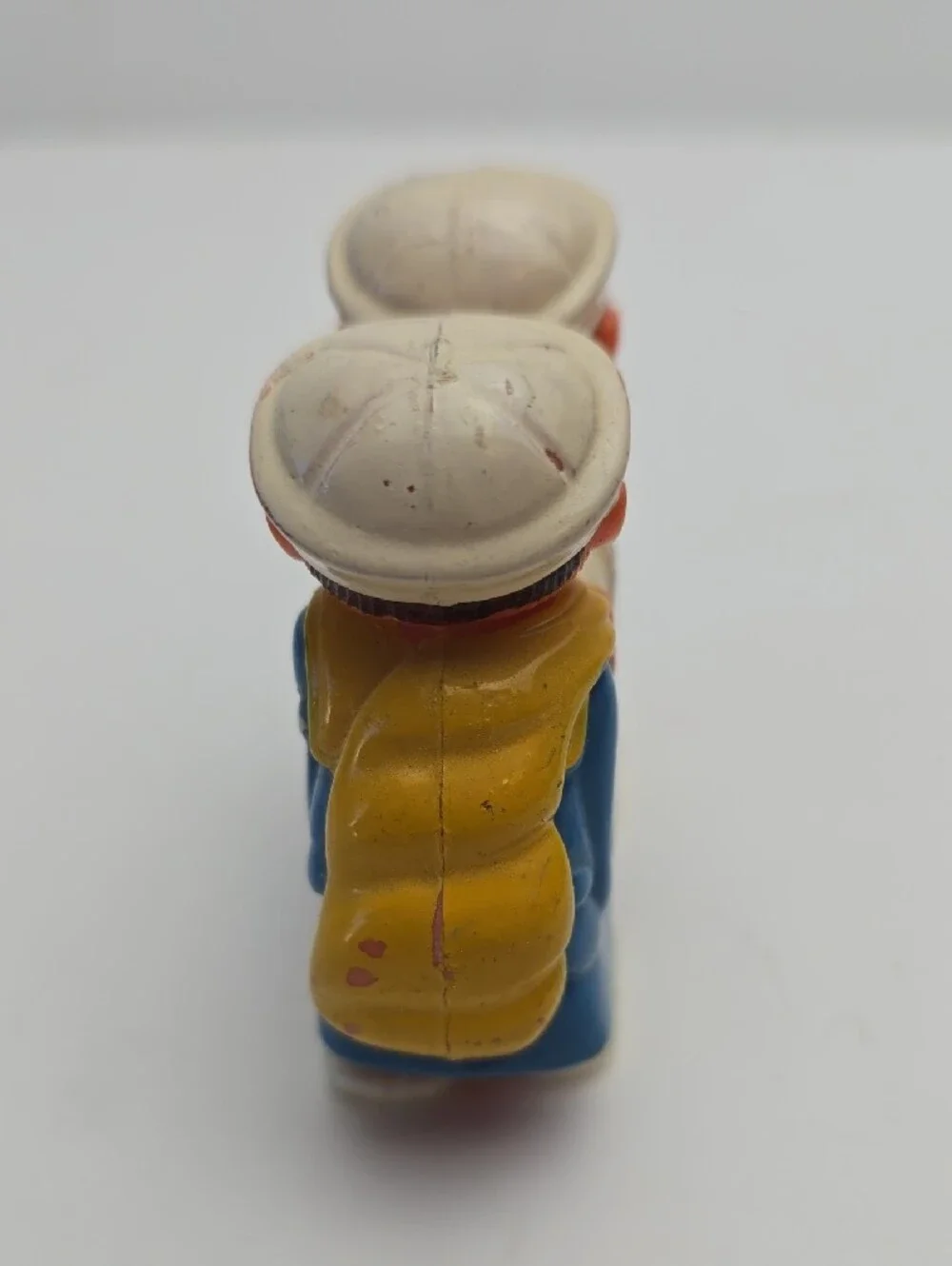 Vintage 60's Louis Marx Navy SAILORS Plastic Ramp Walker Toy Hong Kong